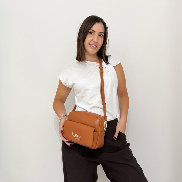 BYBYBLOS Borsa Amina Saponetta Cuoio