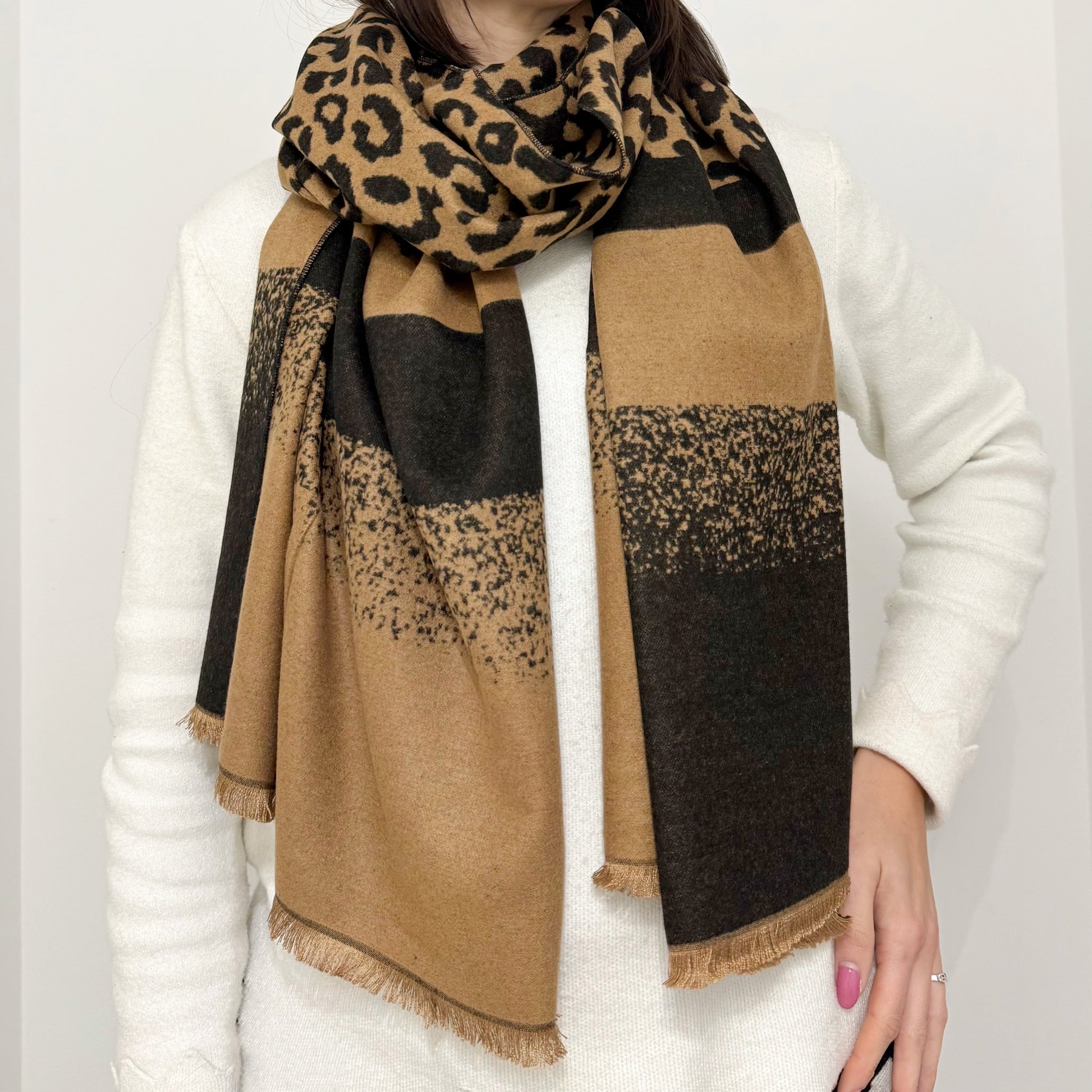 ATELIER DU SAC Sciarpa Animalier