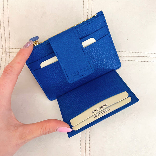 AUT AUT Portacarte Blu Elettrico
