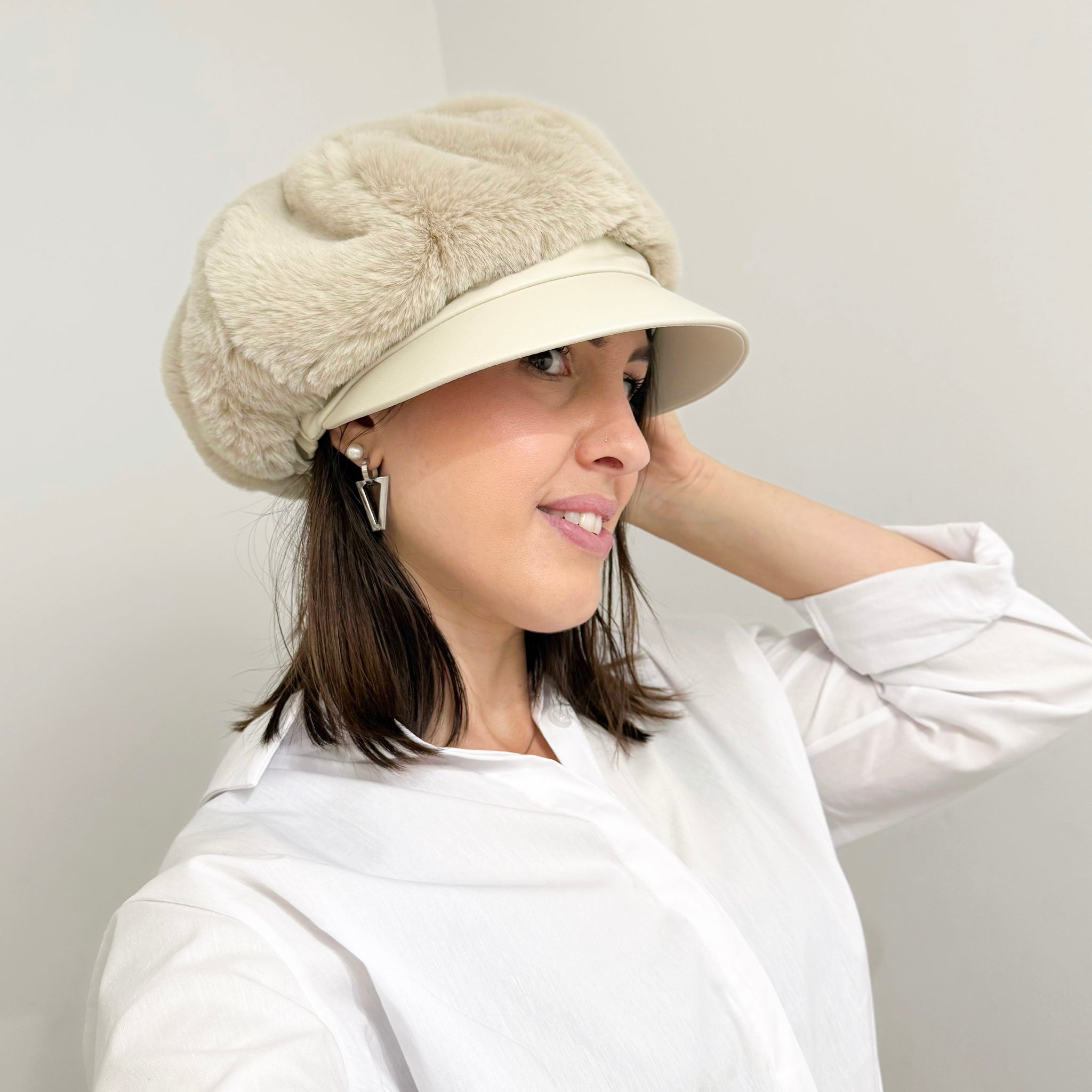 BAKER BOY Ecopelliccia Beige