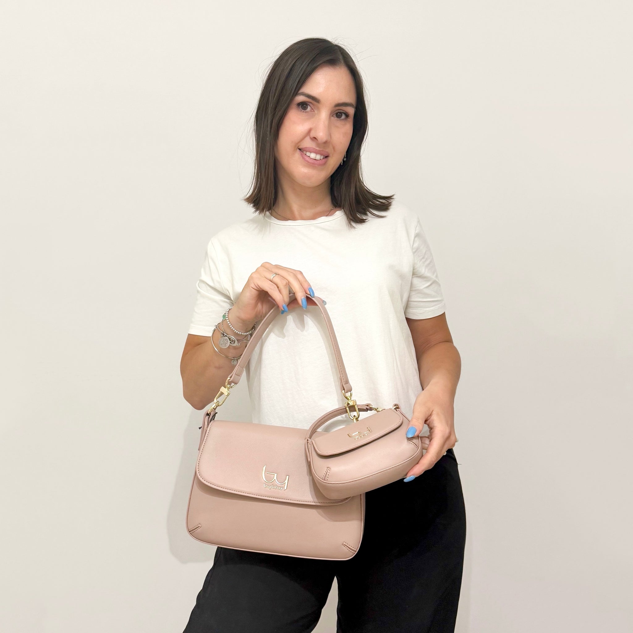 BYBYBLOS Borsa Sasha Cipria