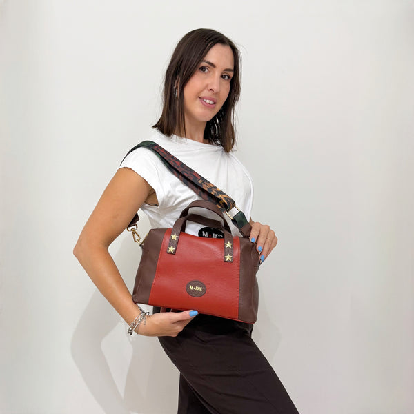 M★BRC Bauletto Animalier 199 Marrone/Coccio