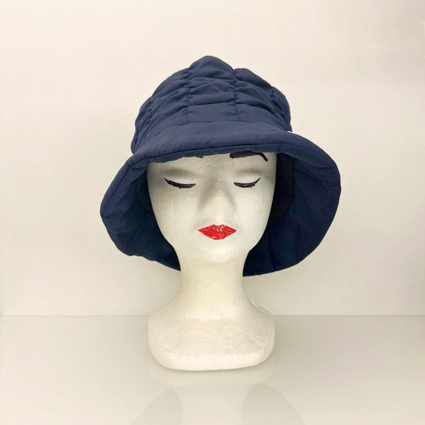 IMPERMEABILE Arricciato Blu