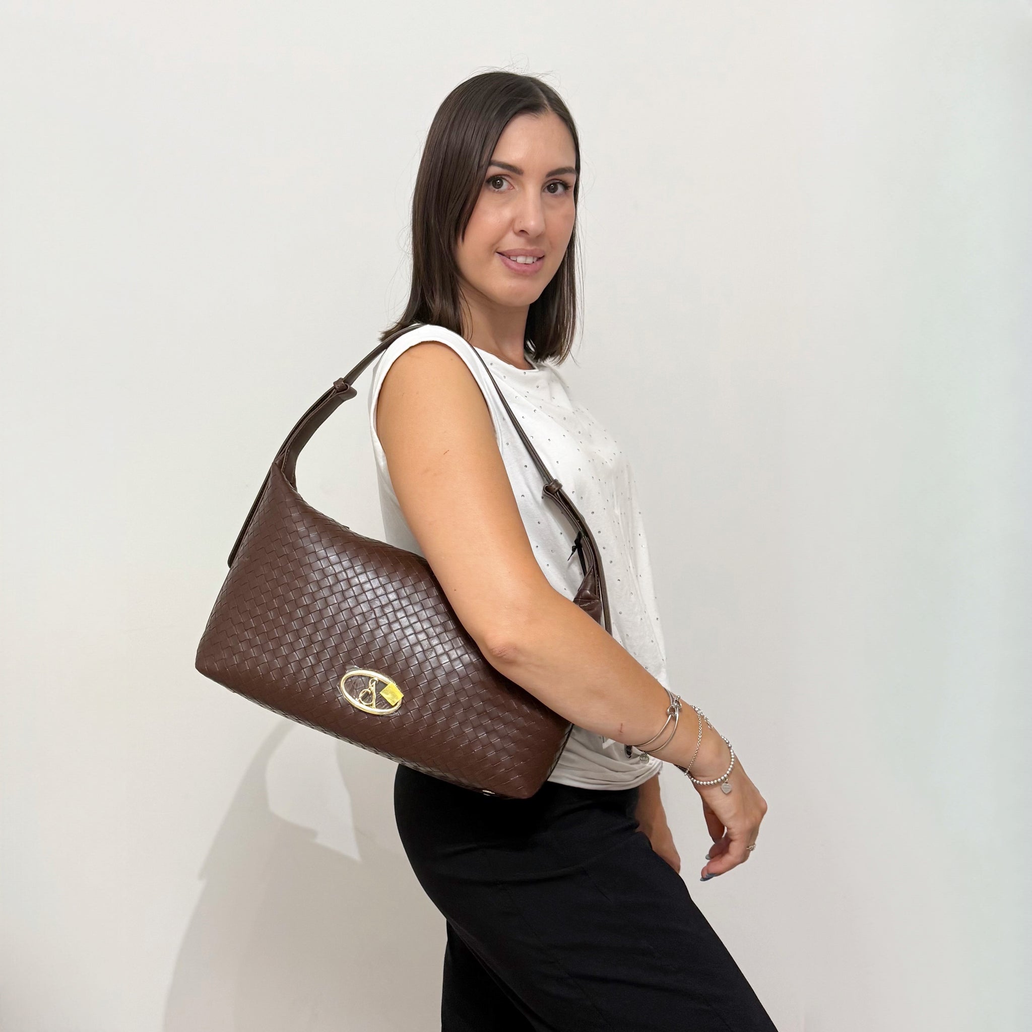 ATELIER DU SAC Borsa Eliette Marrone