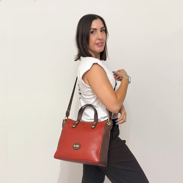 M★BRC Borsa Animalier 195 Marrone/Coccio