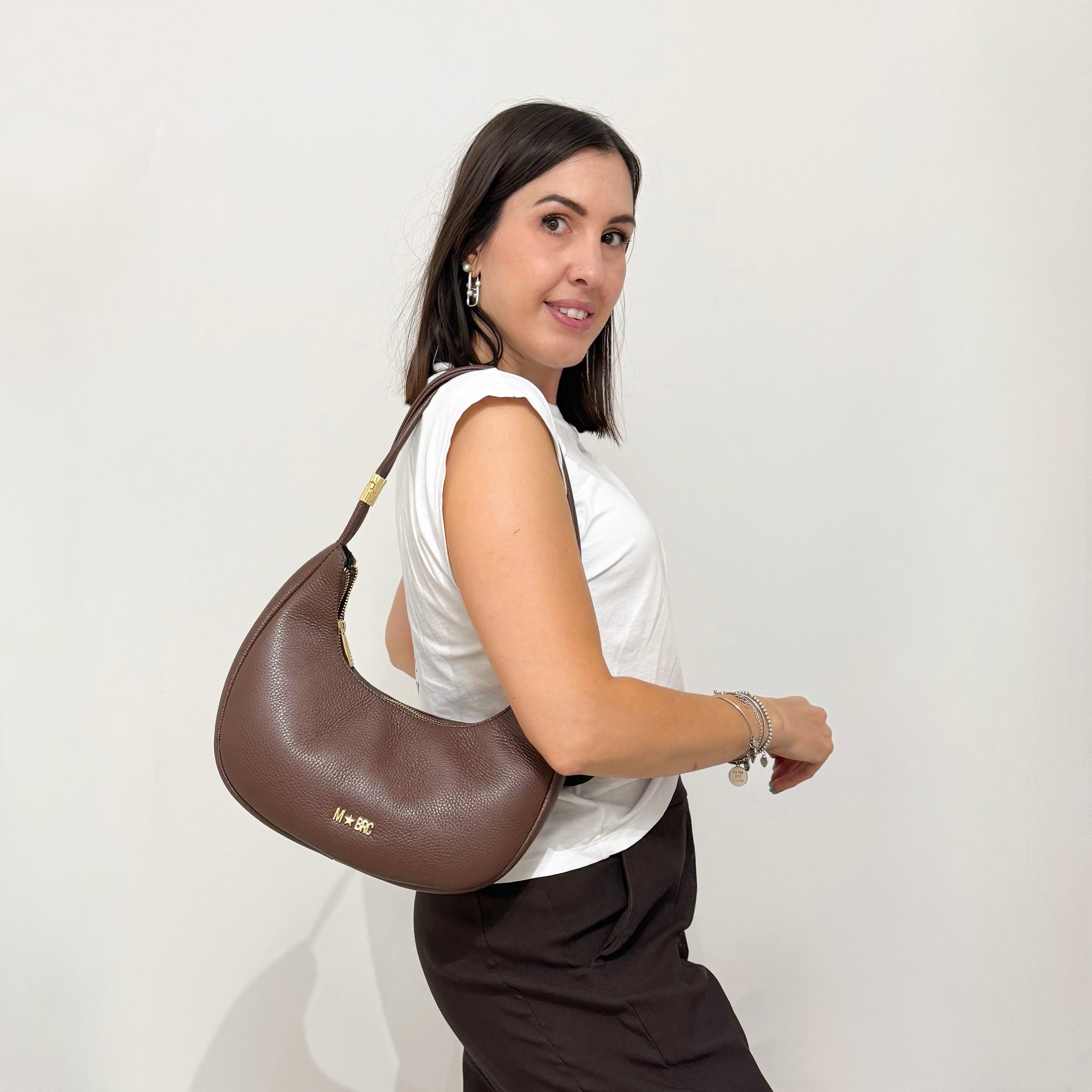 M★BRC Borsa Tubolar 231 Marrone
