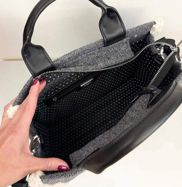 PASHBAG Bauletto Marge Grigia