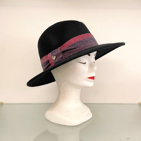 FEDORA Blu con nastro