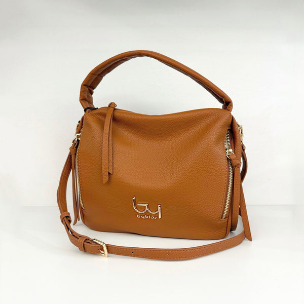 BYBYBLOS Borsa Libra Cuoio