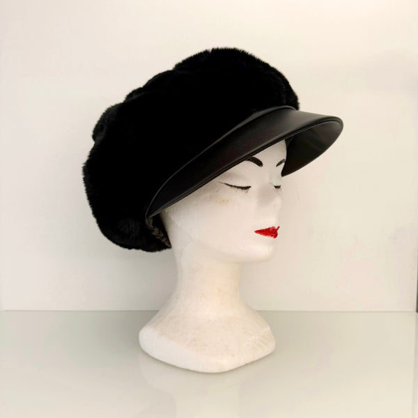 BAKER BOY Ecopelliccia Nero