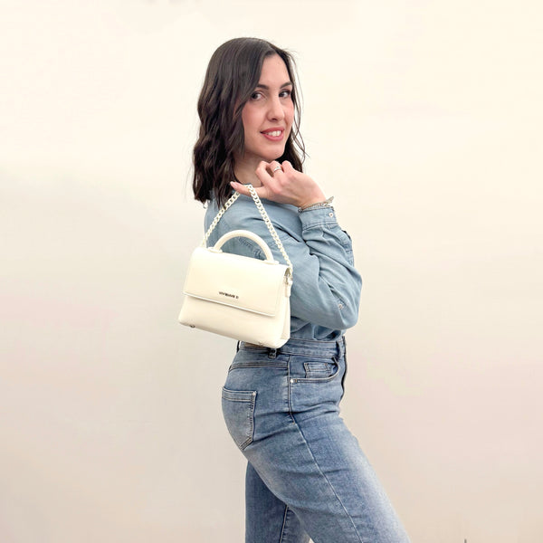 VIVIENNE D Cartella Mini Pop Bianca