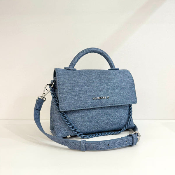 VIVIENNE D Cartella Mini Pop Denim