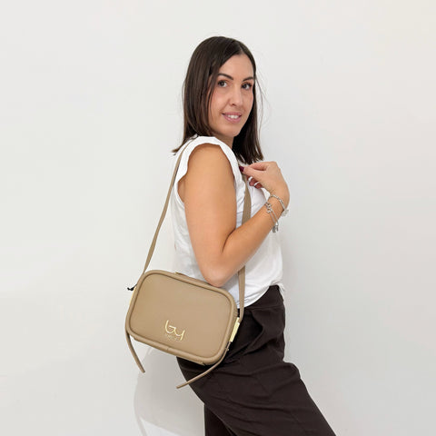 BYBYBLOS Borsa Elsa Saponetta Taupe