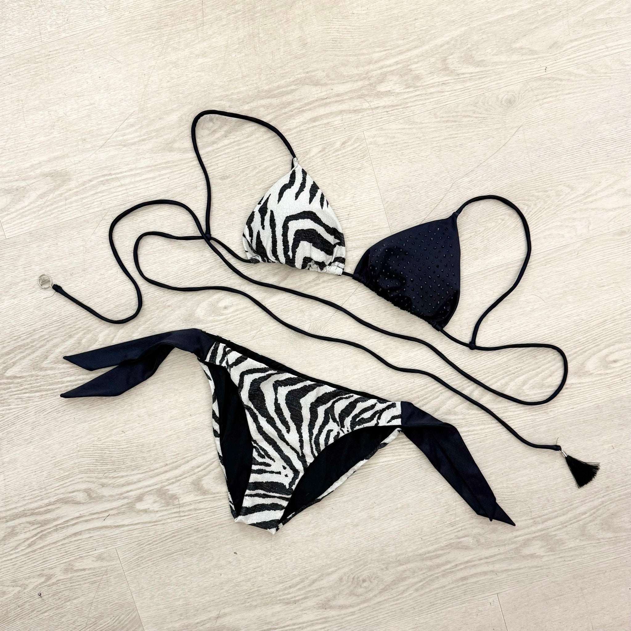 4GIVENESS Triangolo Zebra Night