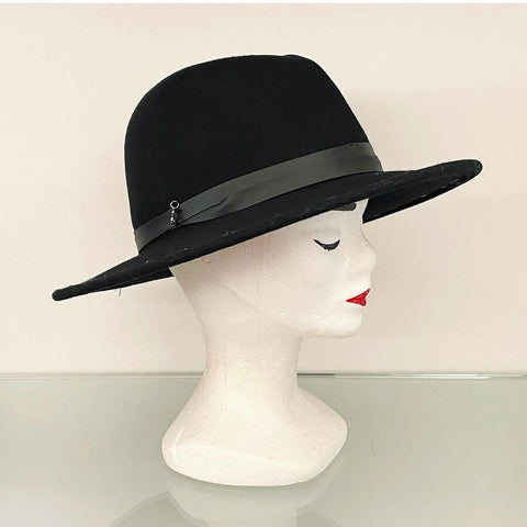 ATELIER DU SAC Fedora Nero