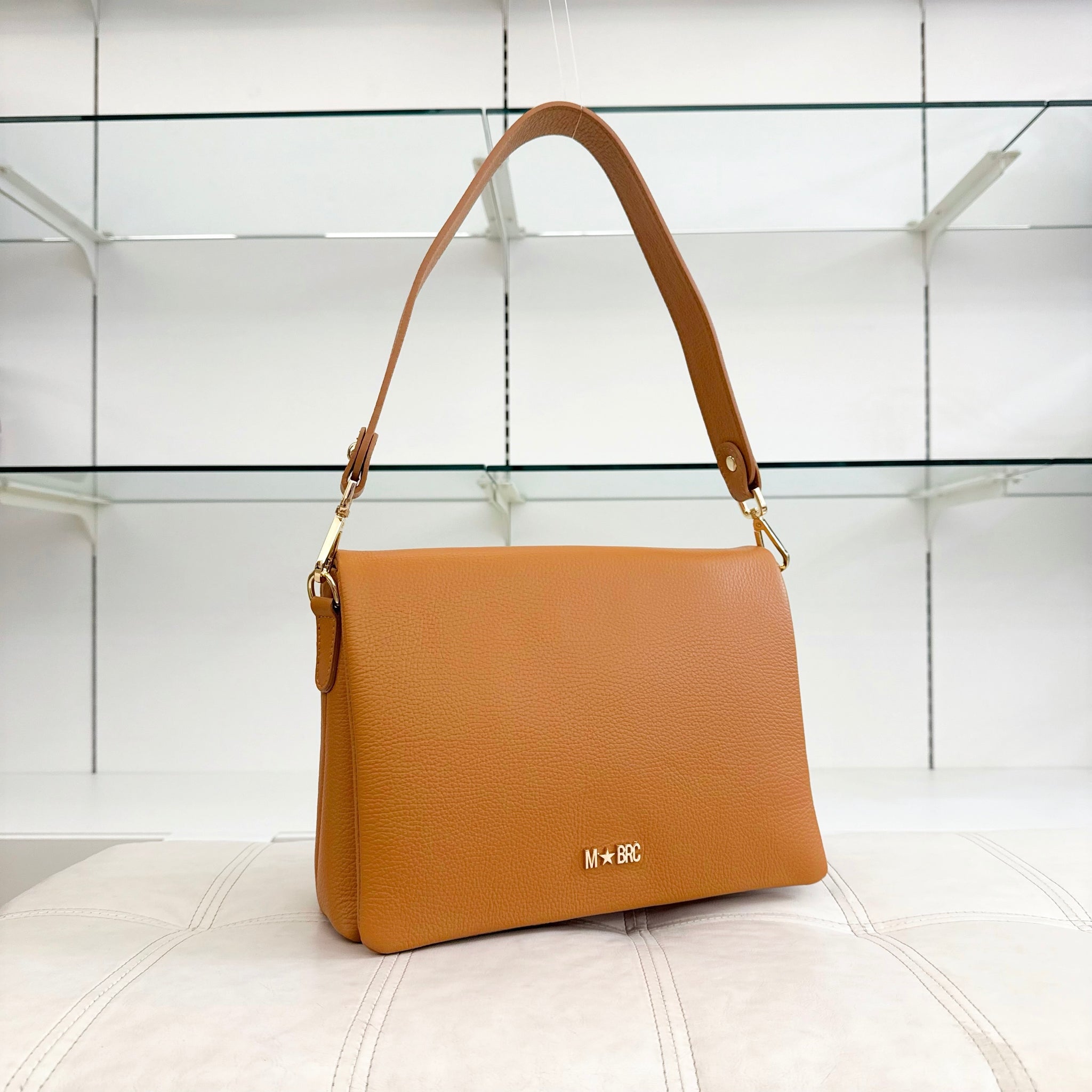 M★BRC Borsa Piuma 160 Cuoio