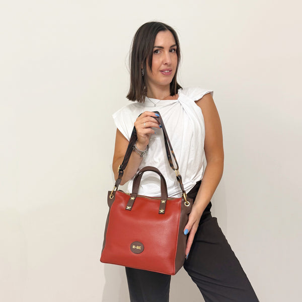 M★BRC Borsa Animalier 195 Marrone/Coccio