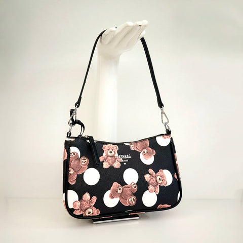 PASHBAG Borsa Mini Alissa Teddy Nera