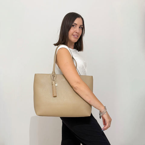 ATELIER DU SAC Shopper Jeanette Taupe