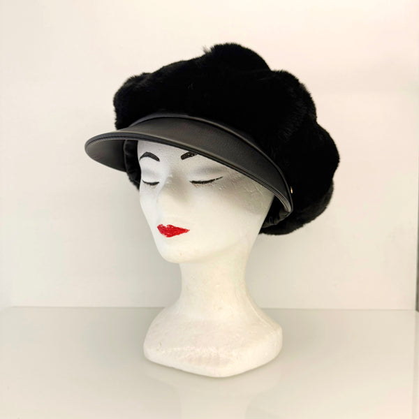 BAKER BOY Ecopelliccia Nero