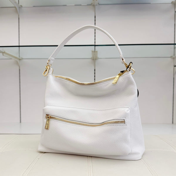 M★BRC Borsa Voyager Bianco