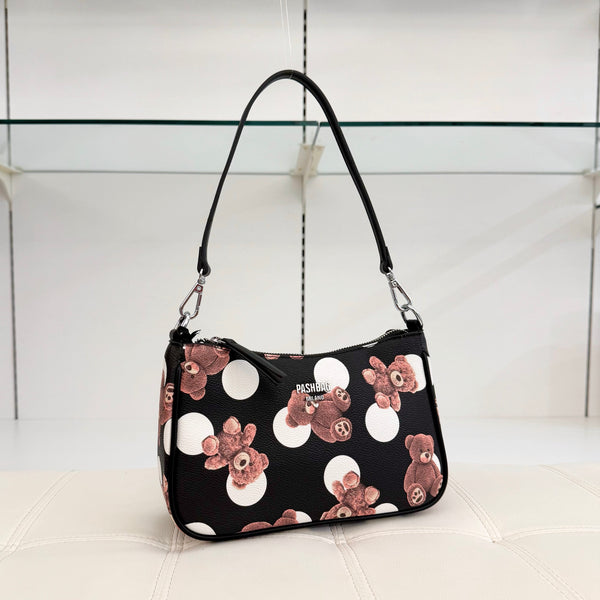 PASHBAG Borsa Mini Alissa Teddy Nera