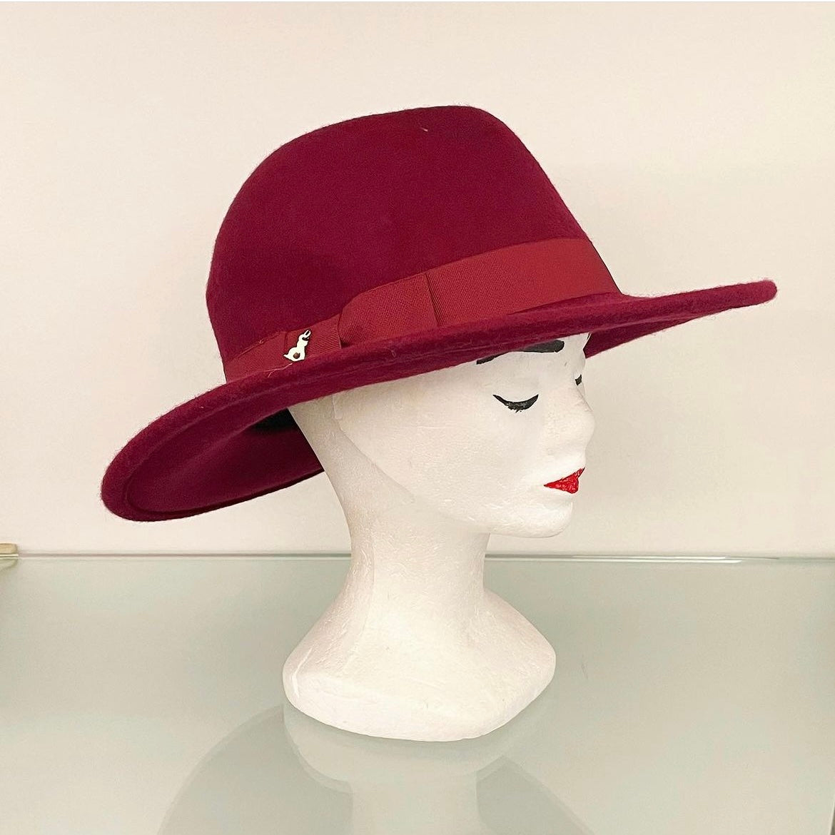ATELIER DU SAC Fedora Bordeaux