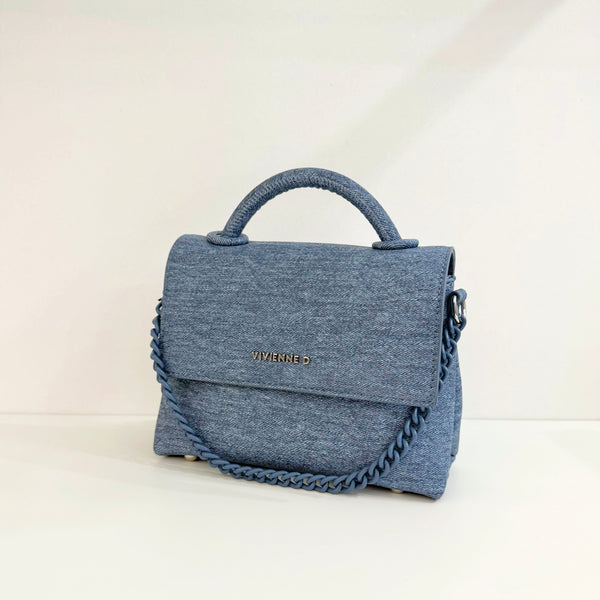 VIVIENNE D Cartella Mini Pop Denim