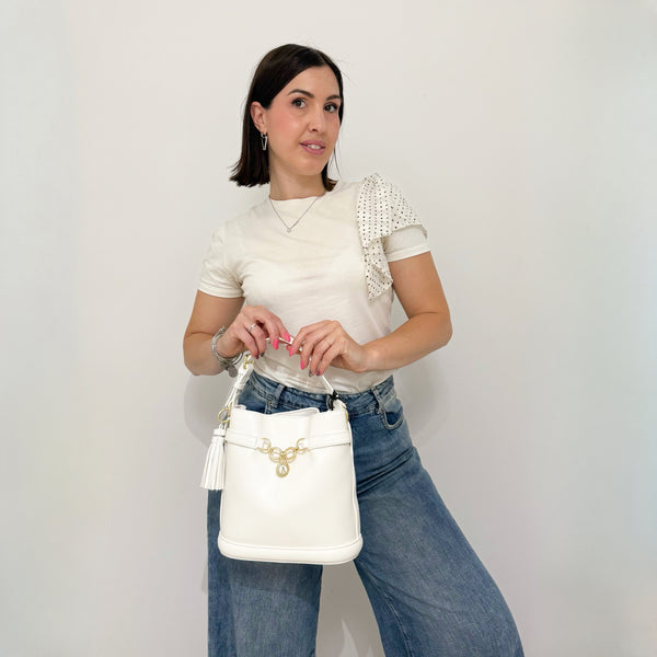 ATELIER DU SAC Secchiello Clarence Bianca