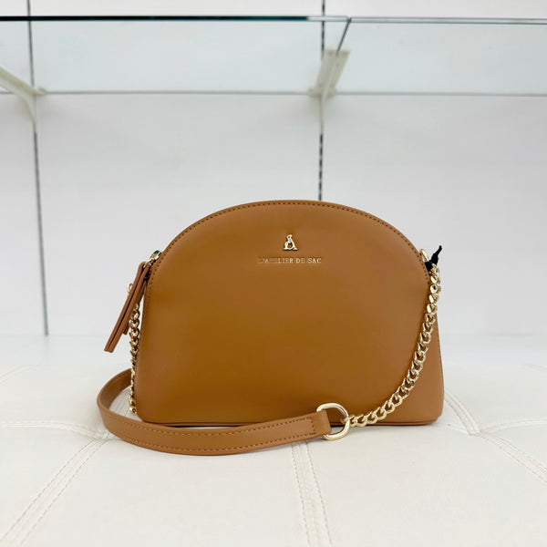 ATELIER DU SAC Tracolla Cleo Cuoio