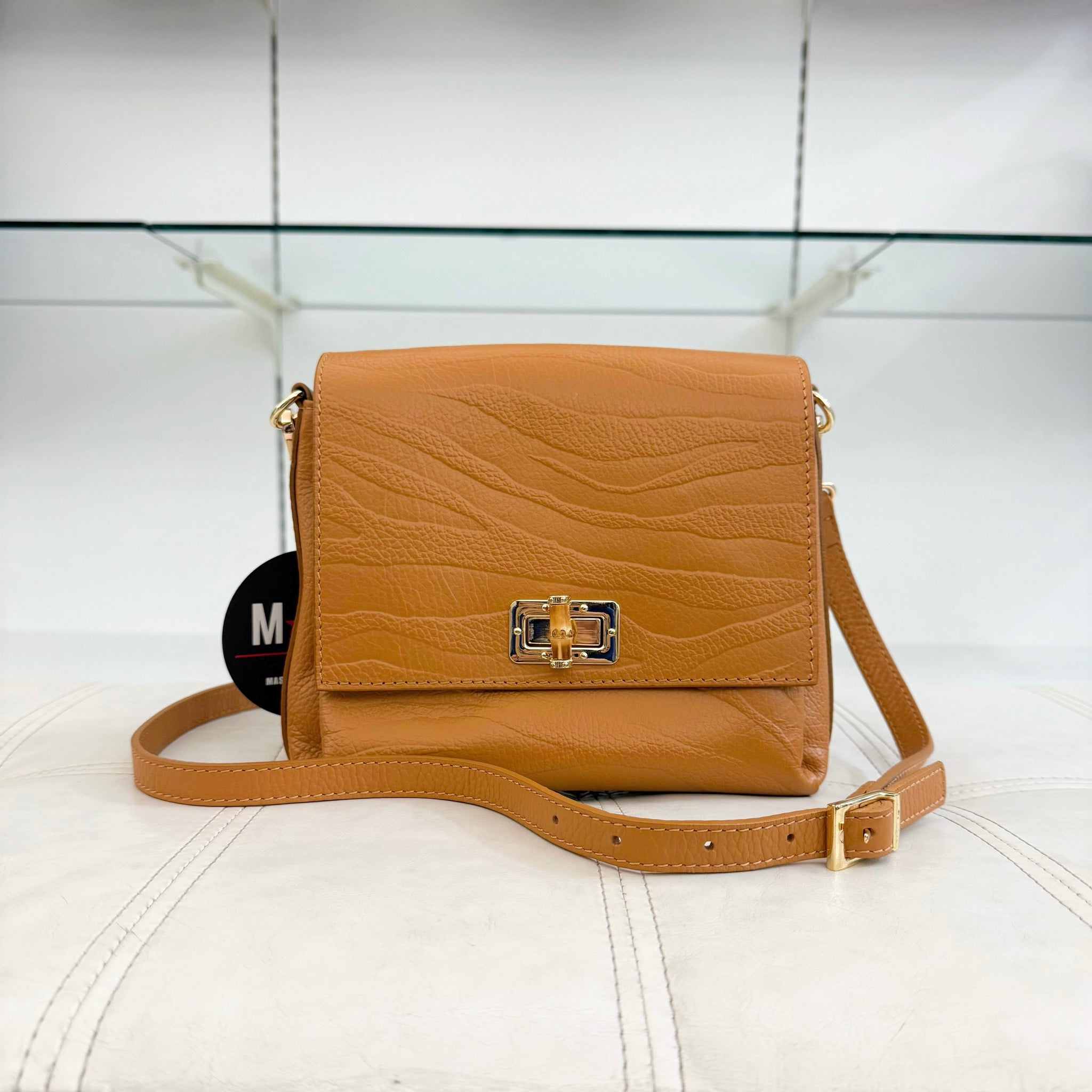 M★BRC Borsa Bamboo 354 Cuoio