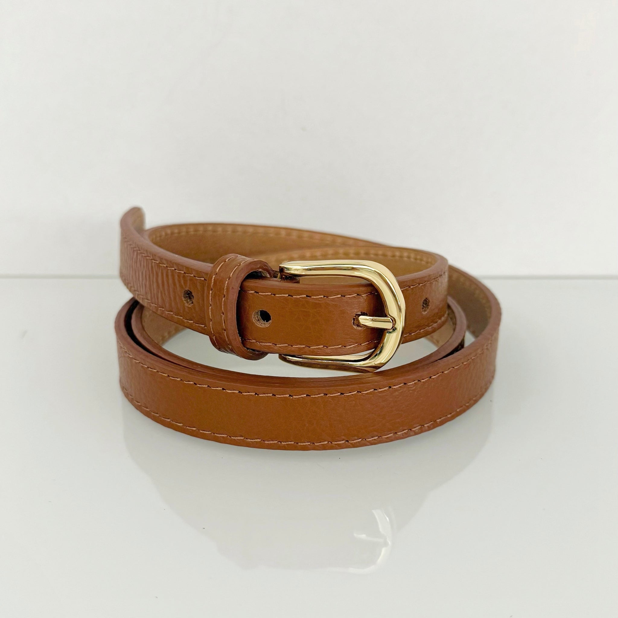 CINTURA Sottile Cuoio