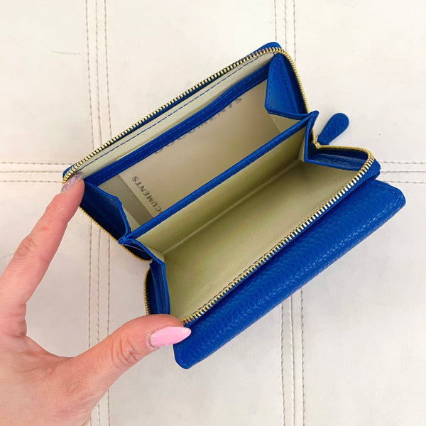 AUT AUT Portafoglio Grande Blu Elettrico