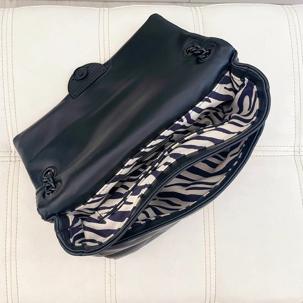 REBEL Borsa Rebecca Stripy Nera
