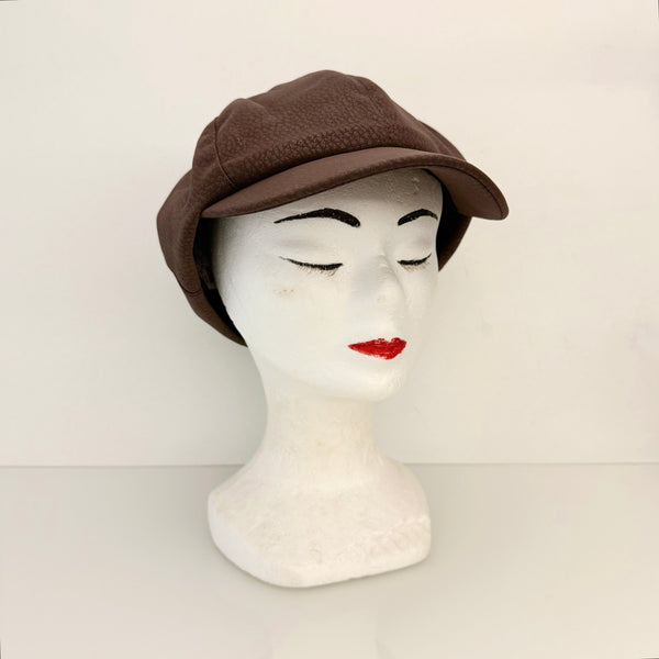 BAKER BOY Ecopelle Martellata Marrone