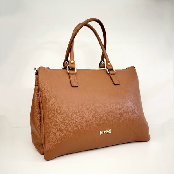 M★BRC Borsa Piuma 161 Cognac