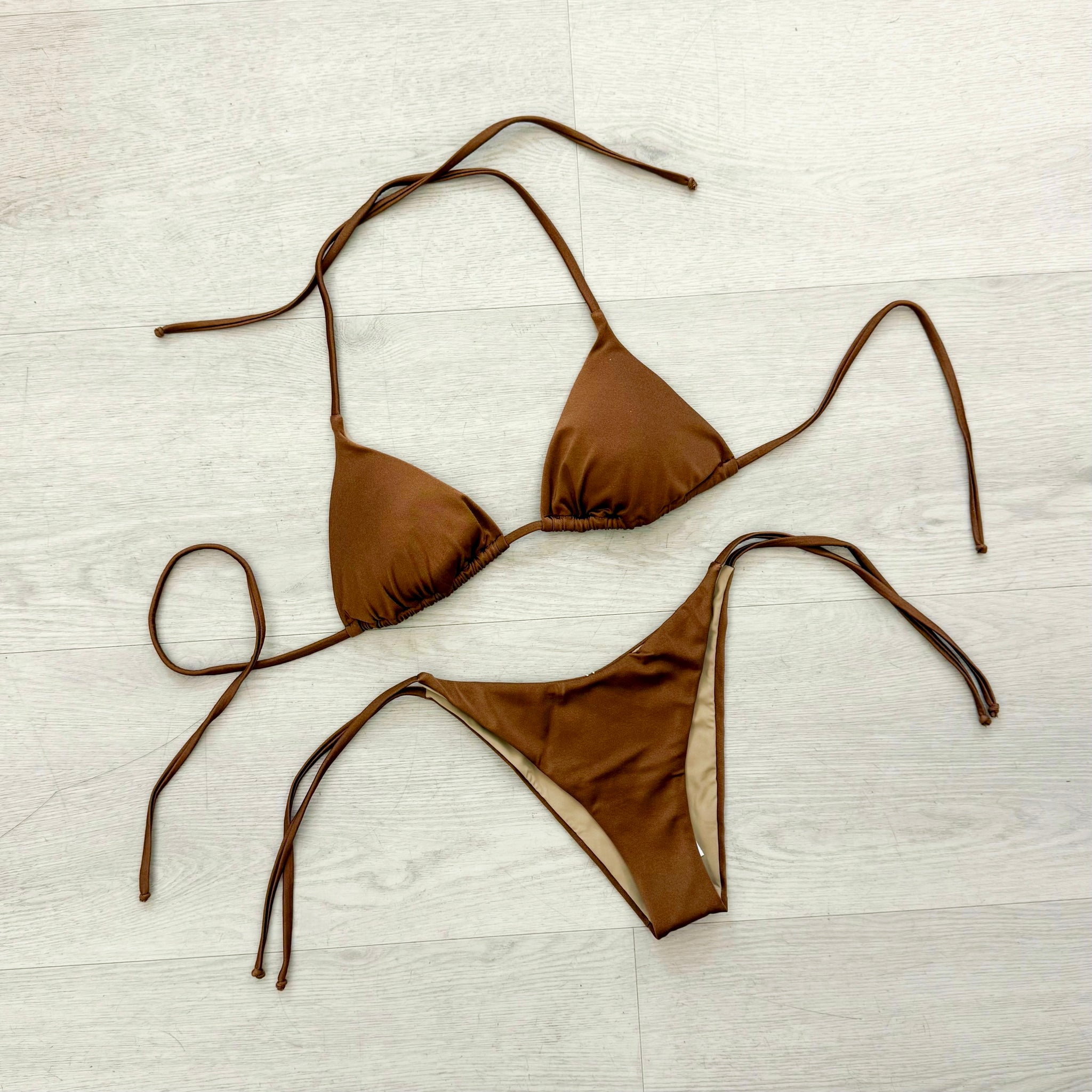MATINÉE Triangolo Kate Lycra Lucida Rum