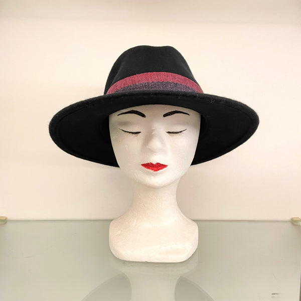 FEDORA Blu con nastro