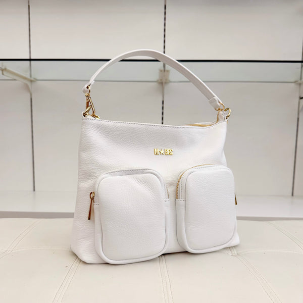 M★BRC Borsa Voyager Bianco