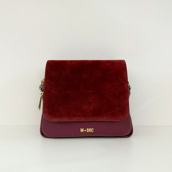 M★BRC Borsa Obona Suede 071 Bordeaux