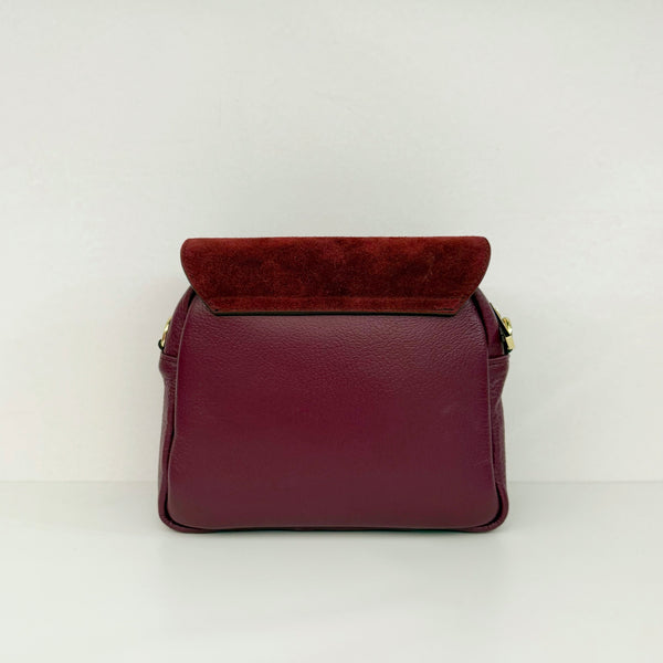 M★BRC Borsa Obona Suede 071 Bordeaux
