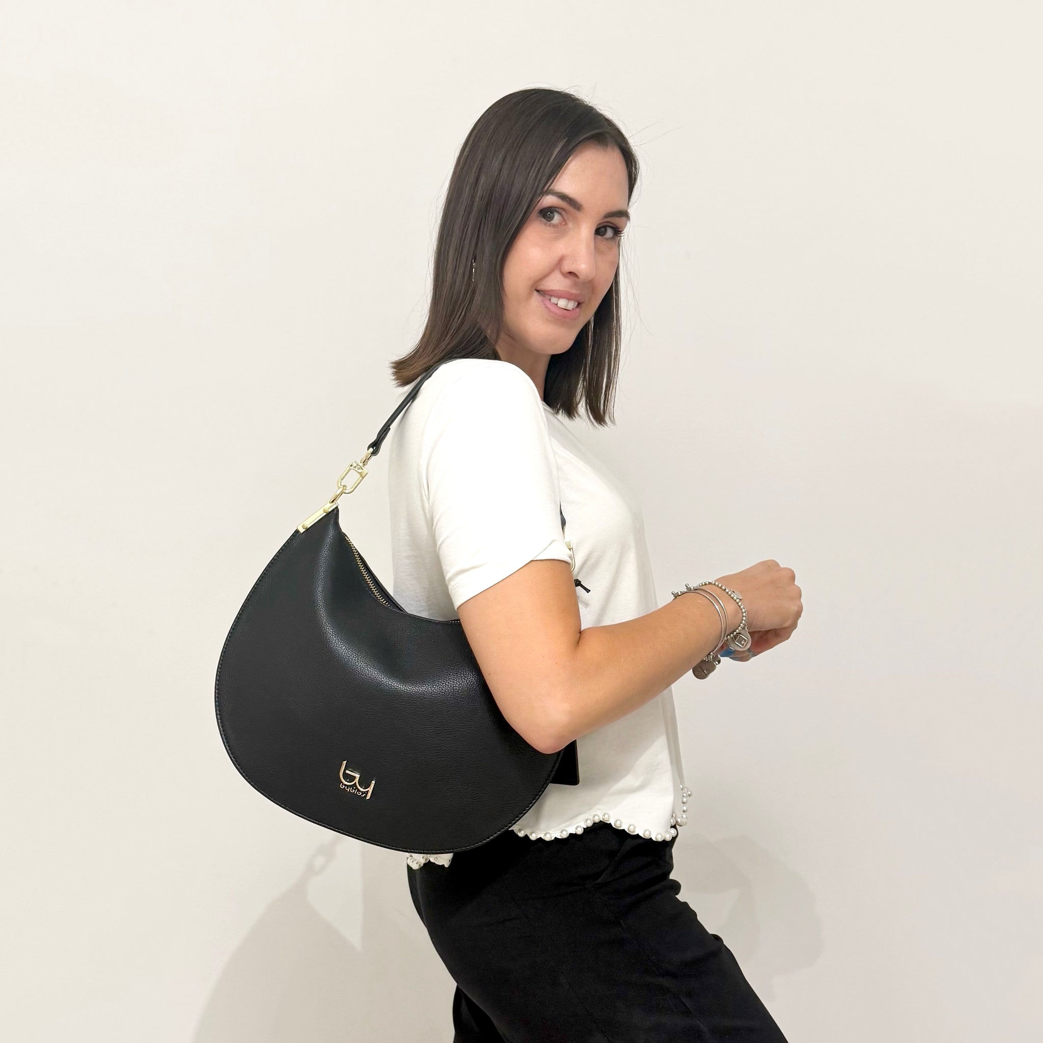 BYBYBLOS Borsa Arabella Nero