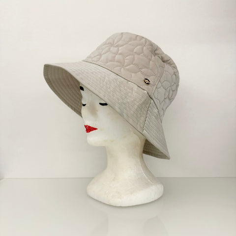 IMPERMEABILE Trapuntato Fiori Ghiaccio