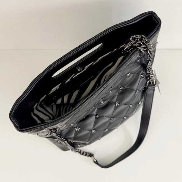 REBEL Borsa Quinn Iconic Nera