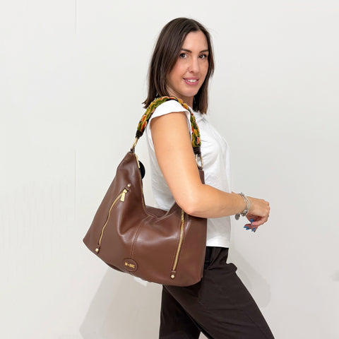 M★BRC Borsa Obo Chic 430 Marrone