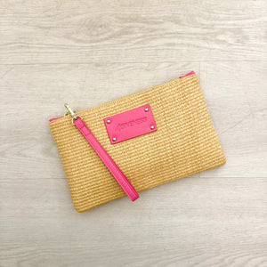 4GIVENESS Pochette Paglia Rosa