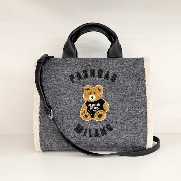 PASHBAG Bauletto Marge Grigia