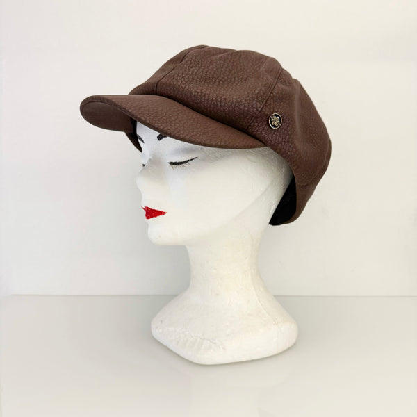 BAKER BOY Ecopelle Martellata Marrone