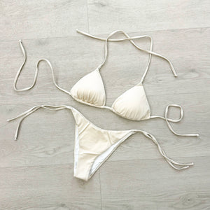 MATINÉE Triangolo Kate Lycra Lucida Bianco