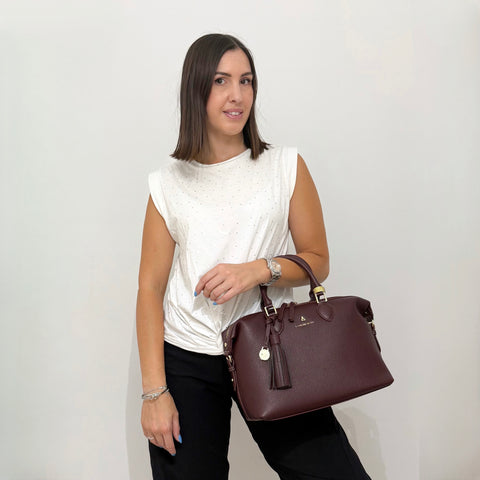 ATELIER DU SAC Bauletto Conelie Bordeaux
